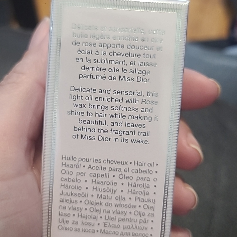 Miss Dior Hair Oil- New In Box - Picture 3 of 6